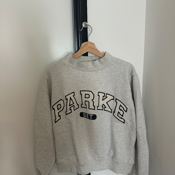 Parke x SET Mockneck Sweatshirt 🌟 - Picture 4 of 5